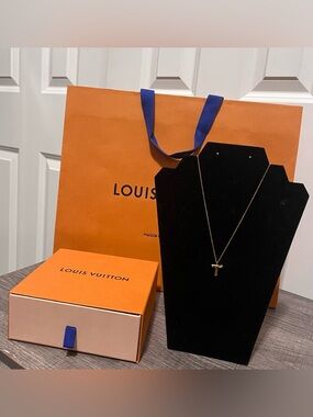 Louis Vuitton LV ME  'T'  Pendant Necklace